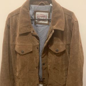 Levis Genuine Suede Trucker Jacket